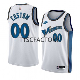 Washington Wizards Custom Nike 2022-23 Classic Edition Valkoinen Pelipaidat Swingman - Miesten